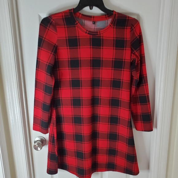 Dresses & Skirts - 🌻4 for $25🌻 Buffalo Plaid Dress XL
